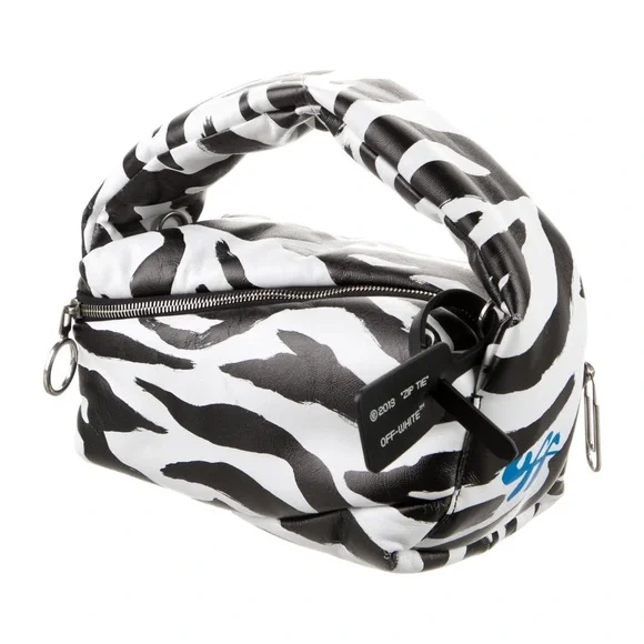 Off-White ストライプ ボディバッグ OFF-WHITE オフホワイト レディース ショルダーバッグ